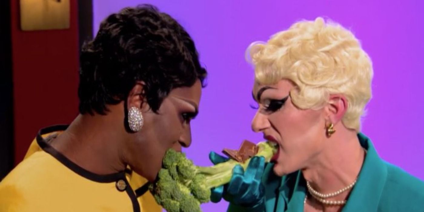 Shea Coulee and Sasha Velour in RPDR skit