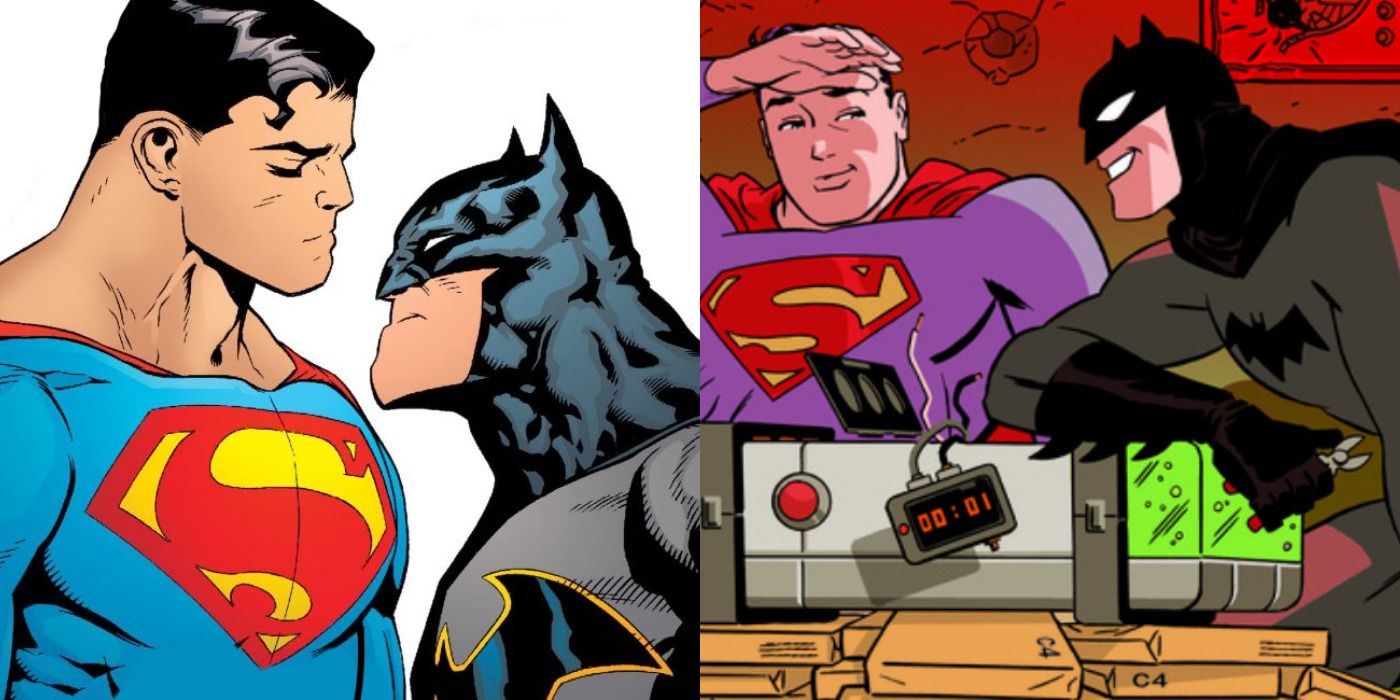 10 Things Only Comic Book Fans Know About Superman & Batman's Friendly  Rivalry