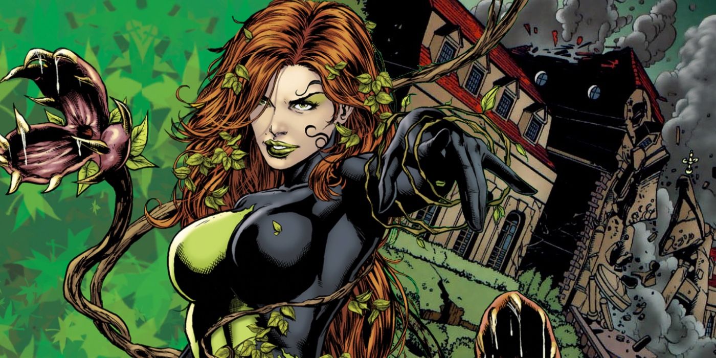 Poison Ivy destroys Gotham City