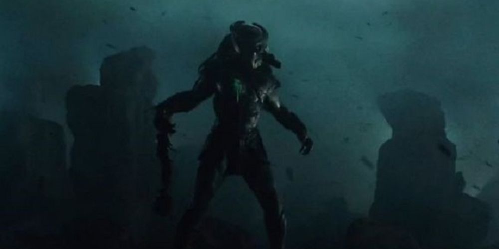 Predator holds Stan’s spinal column in Predators