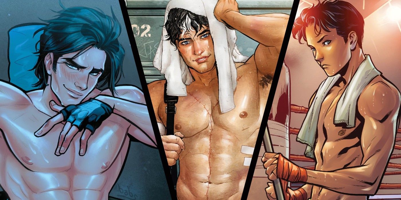 Nightwing Red Hood Spoiler And Red Robin Get Steamy Variant Covers 0443