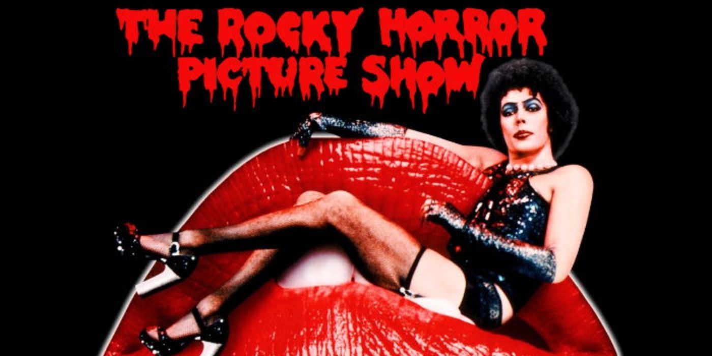 Frank N' Furter on a poster for The Rocky Horror Picture Show