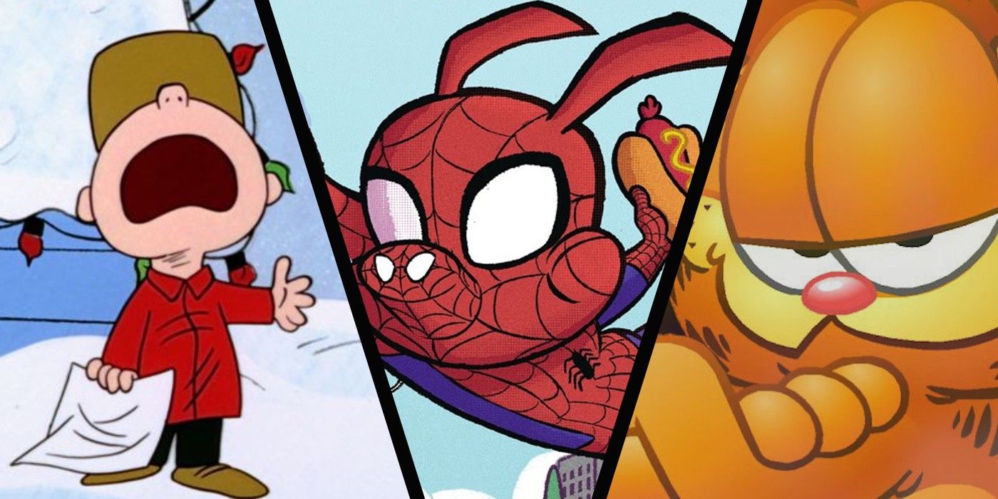 SpiderHam Pays Homage To Peanuts Garfield and Calvin & Hobbes