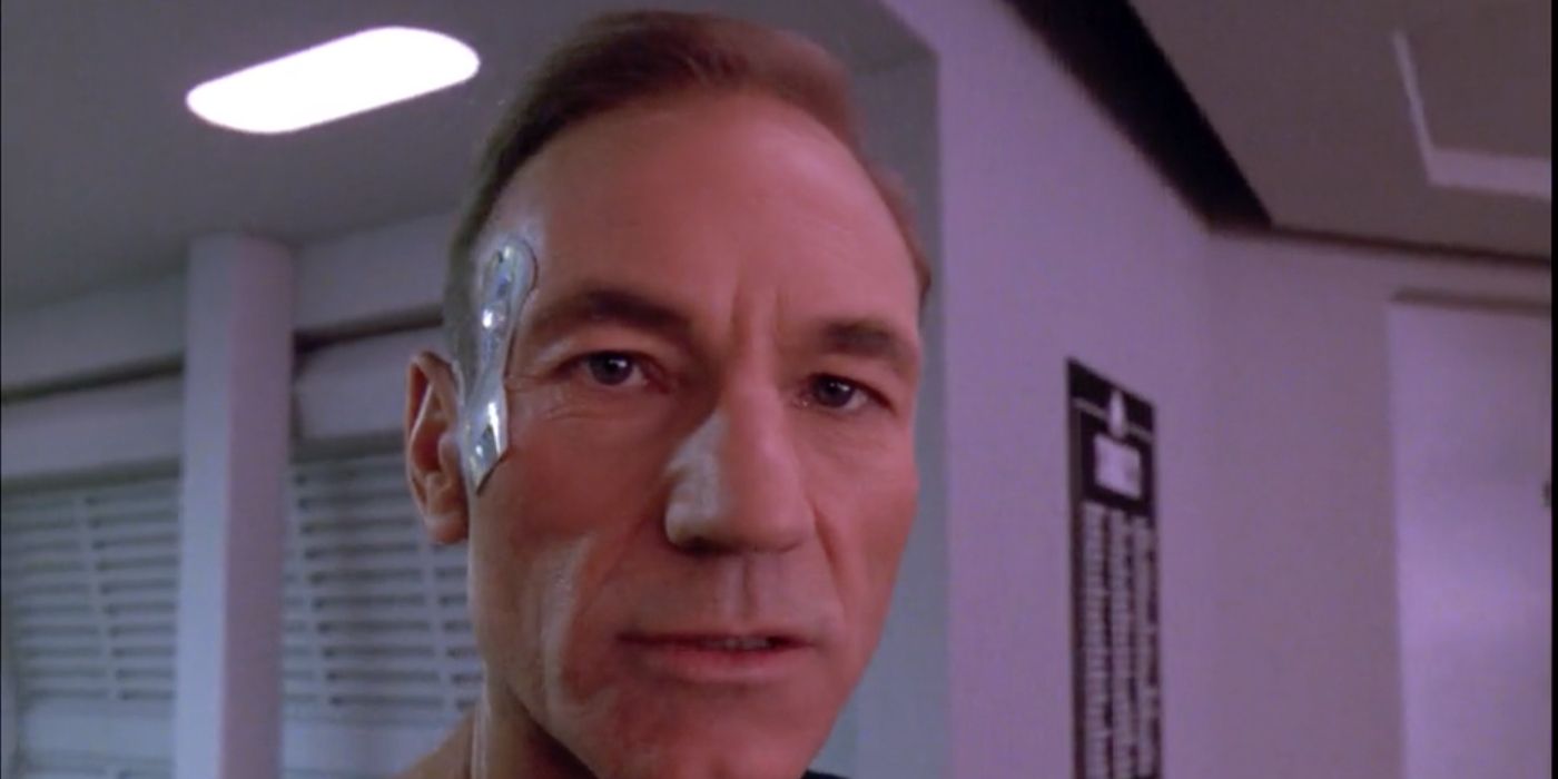 The Only Star Trek: TNG Episode Where Patrick Stewart's Picard Has Hair