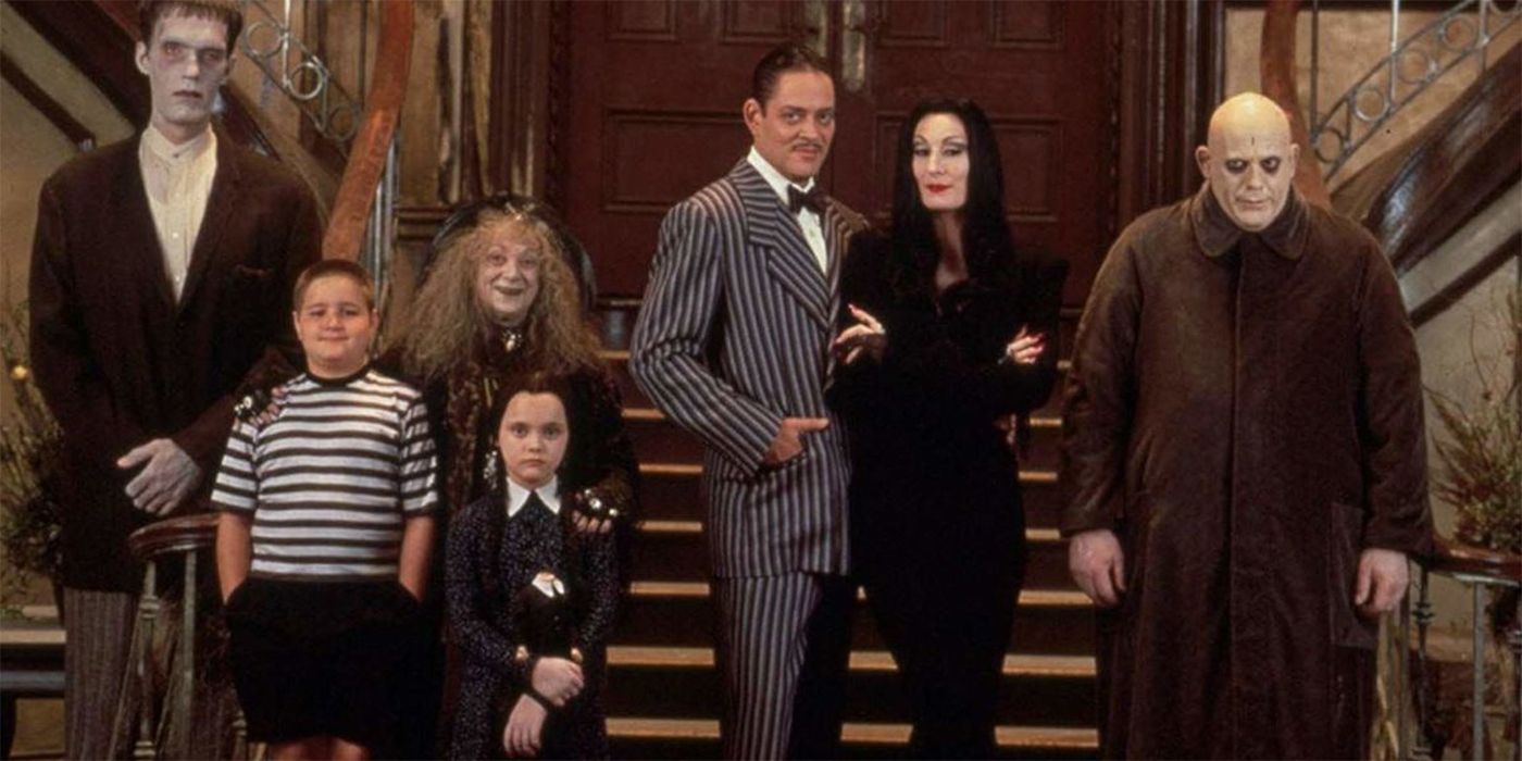 the addams family - cast