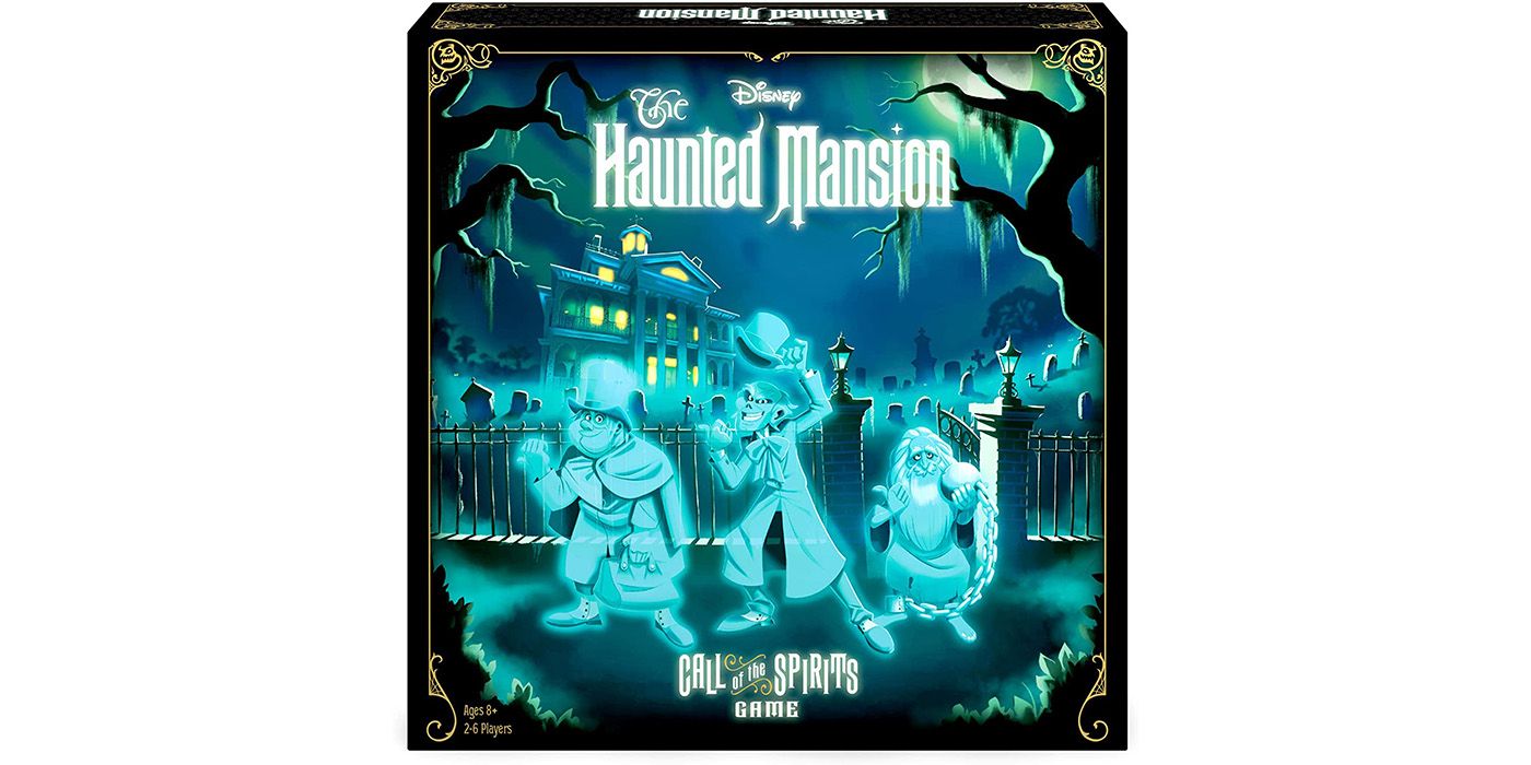 The box for The Haunted Mansion board game.