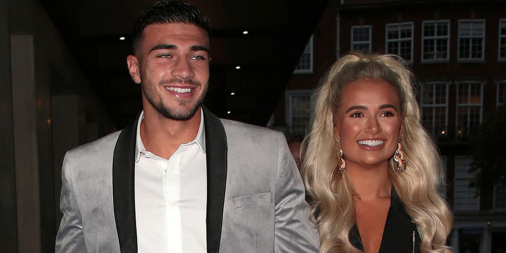 Love Island stars Tommy and Molly-Mae enjoy a night out