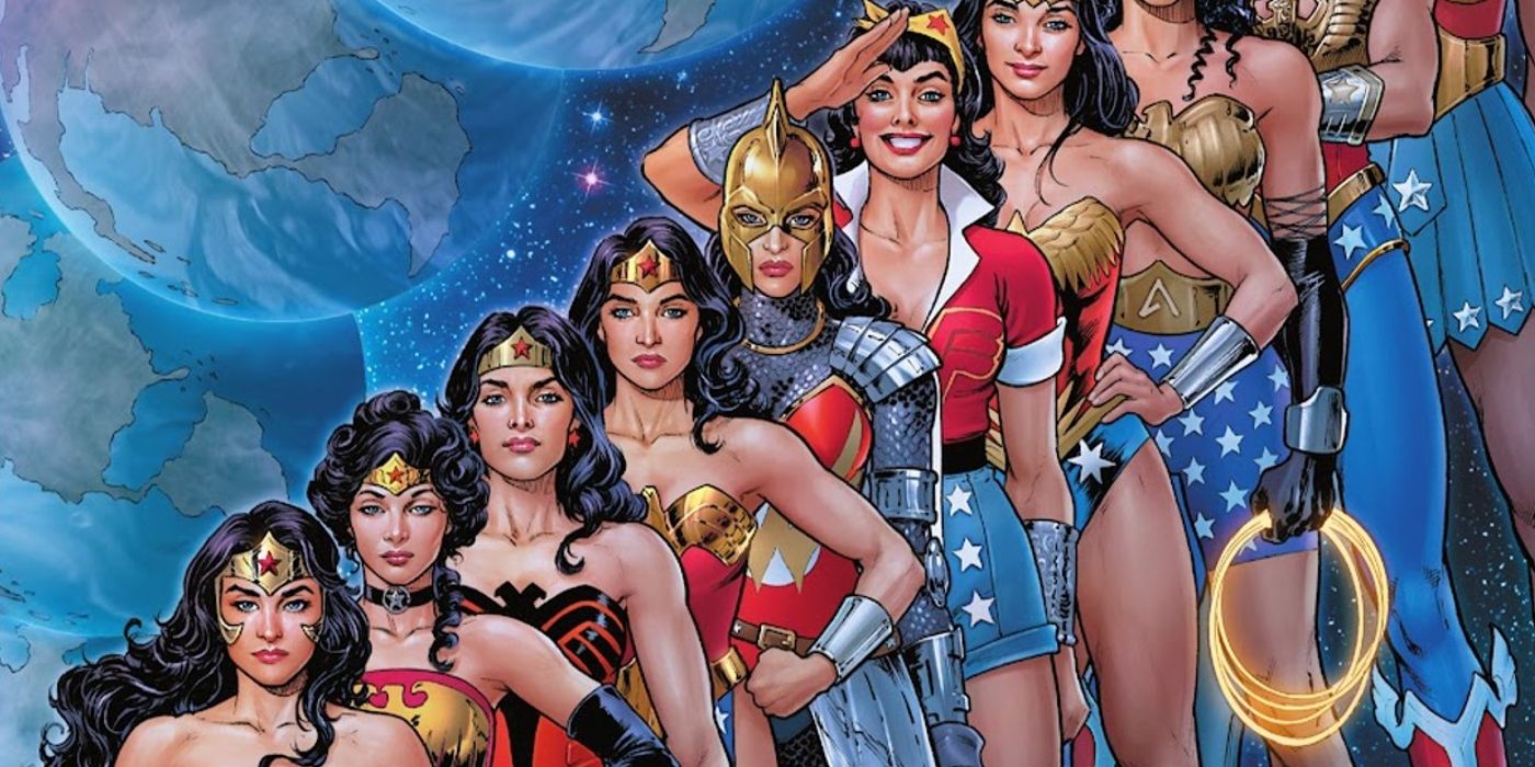 Les Costumes Les Plus Emblematiques De Wonder Woman S Assemblent Dans L Art Du 80e Anniversaire Sird