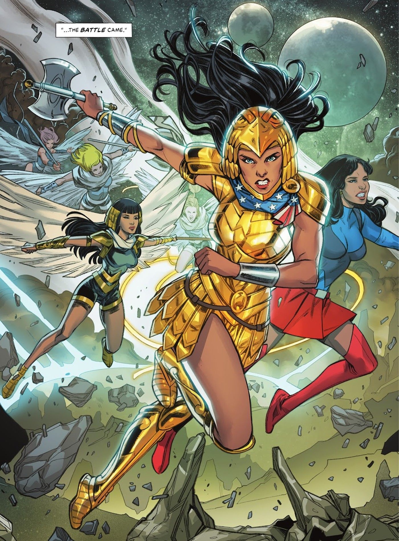 Wonder Woman’s ‘ Kingdom Come’ Armor Returns For A New Mission
