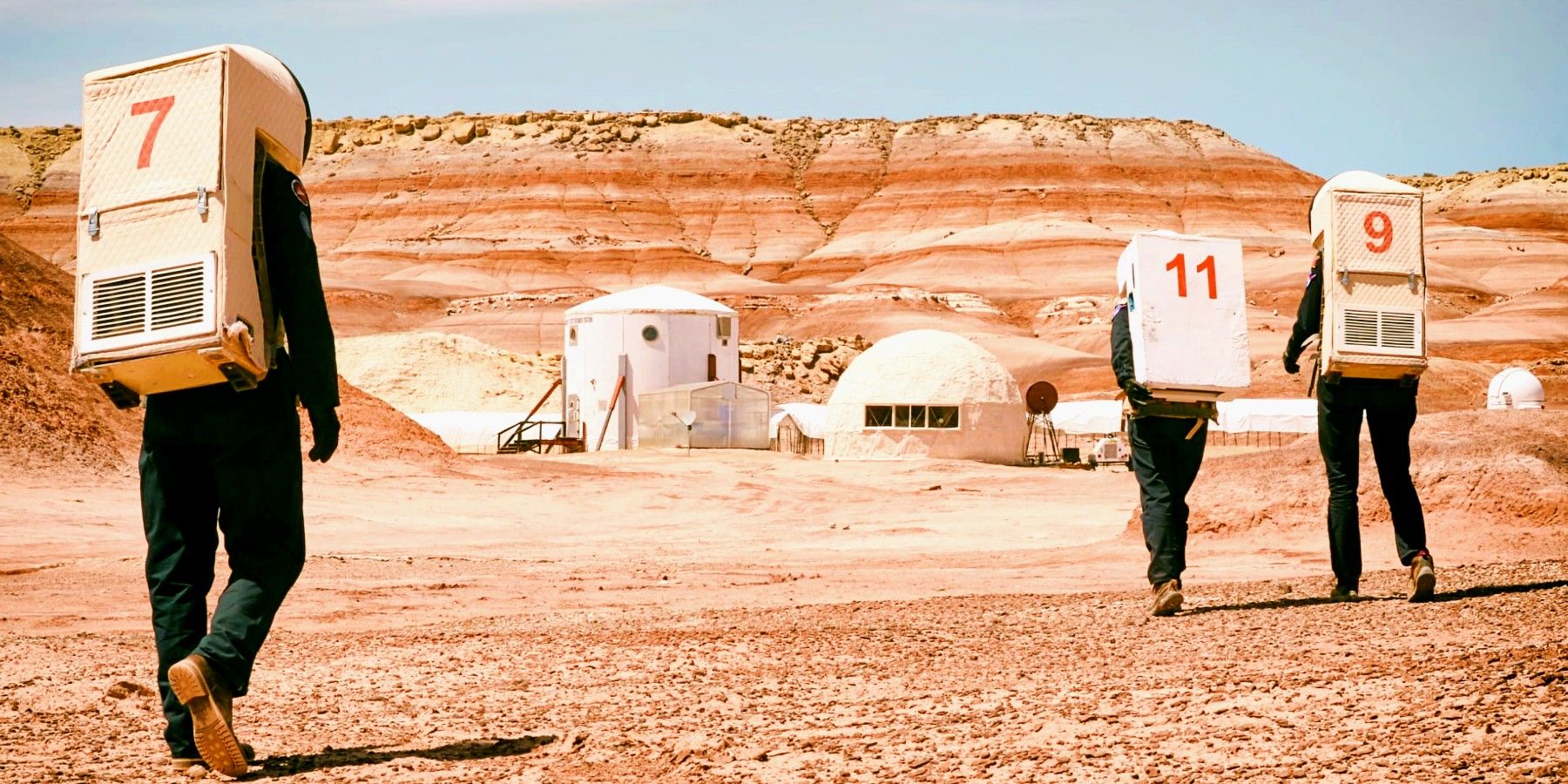 Crew Of Mars Desert Research Station Training In Utah