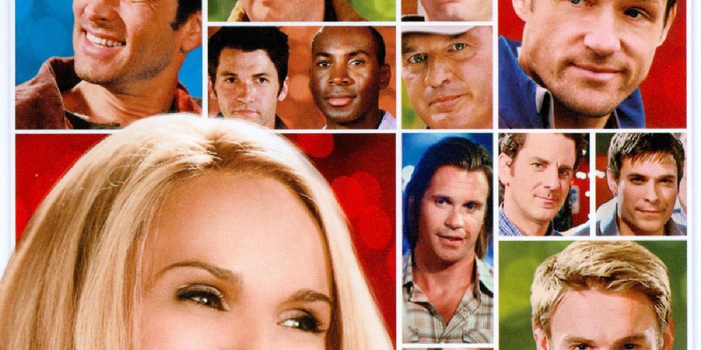 kristin chenoweth's eyes and photos of men from 12 men of christmas