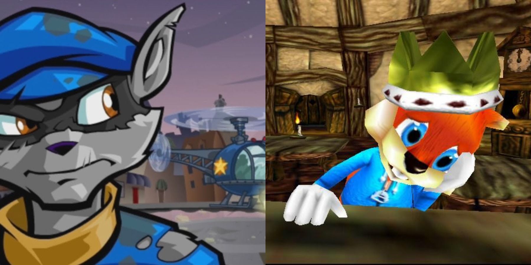 Sly 2 and Conker's Bad Fur Day