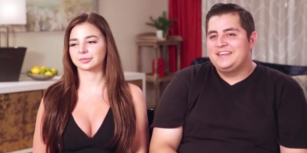 Jorge and Anfisa from TLC's 90 Day Fiancé reality series.