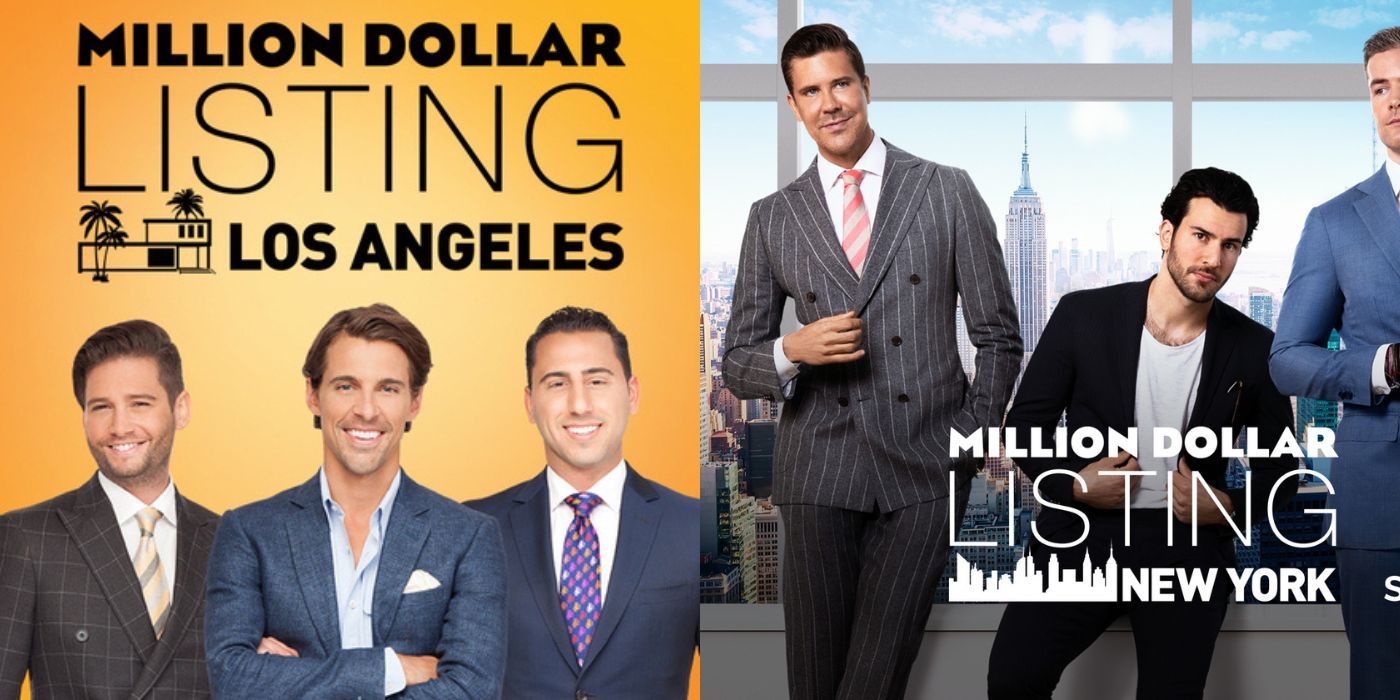 A split image of Million-Dollar Listing New York promo picture and Million-Dollar Listing New York