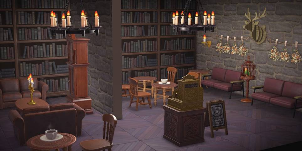 Animal Crossing Best Café Design Ideas, Can You Put Books On Floating Shelves Acnh