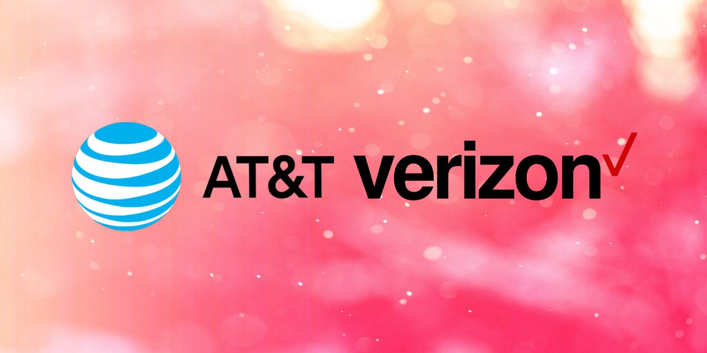 AT&T Verizon logos