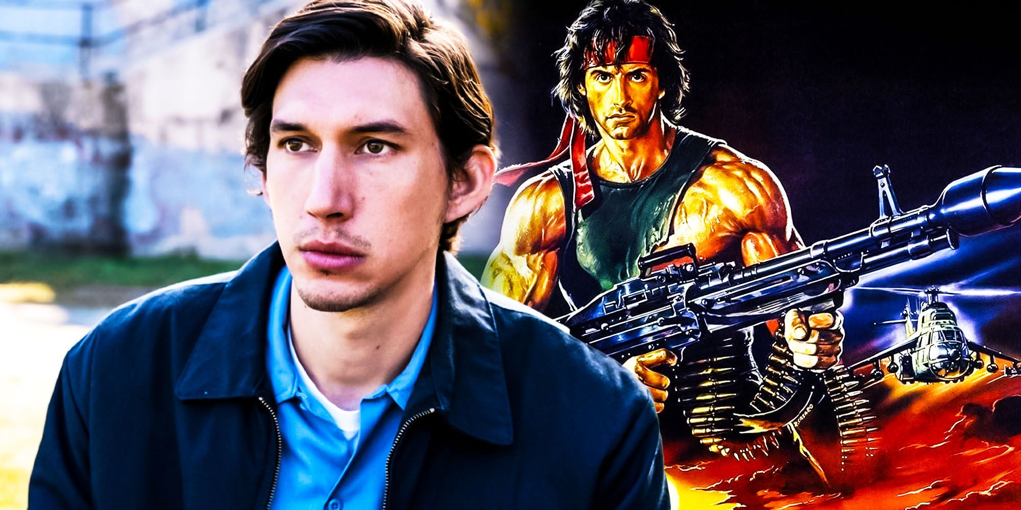 Adam Driver is perfect for a Rambo Reboot