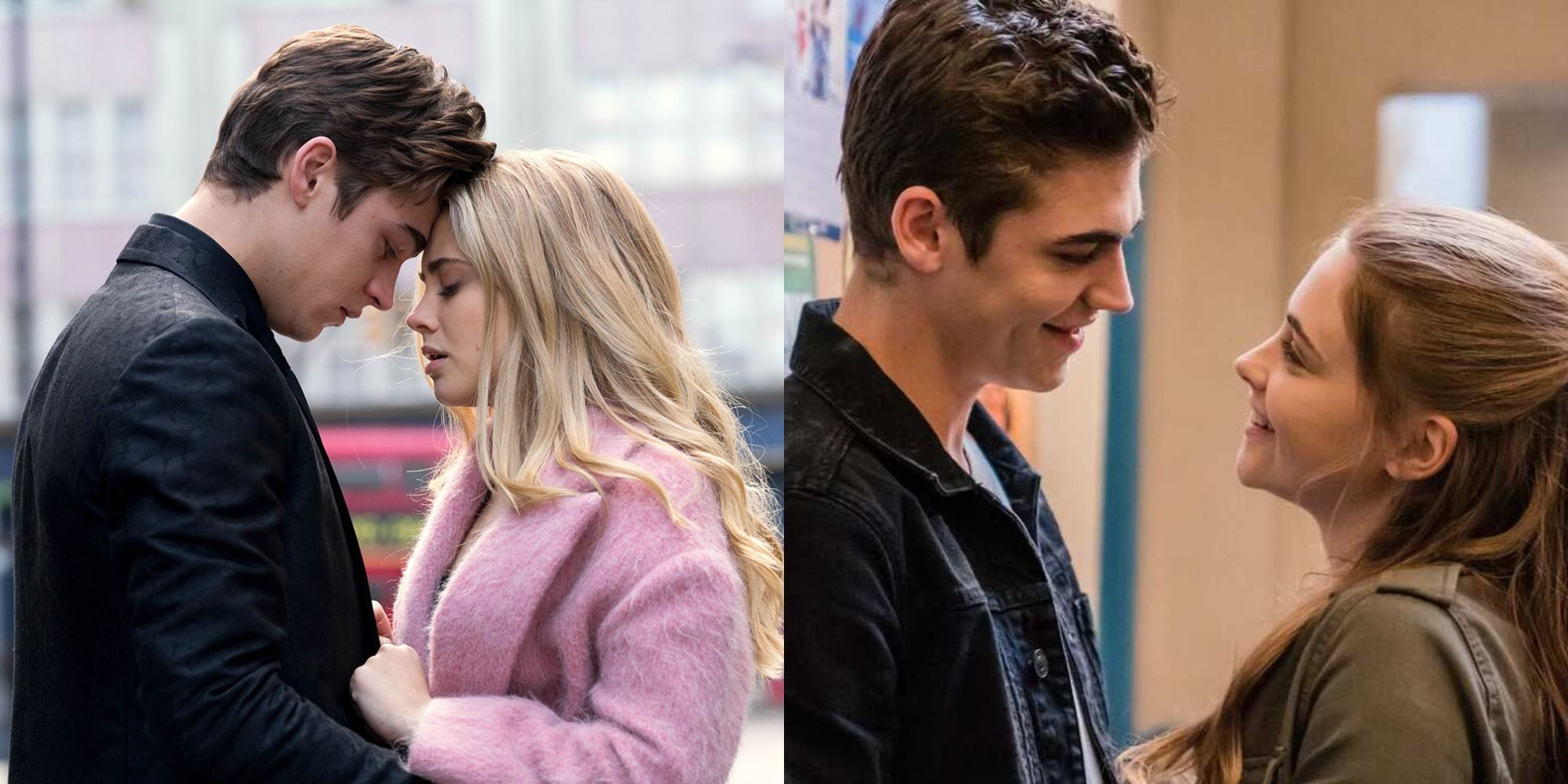 Split image of Tess and Hardin together in After We Fell