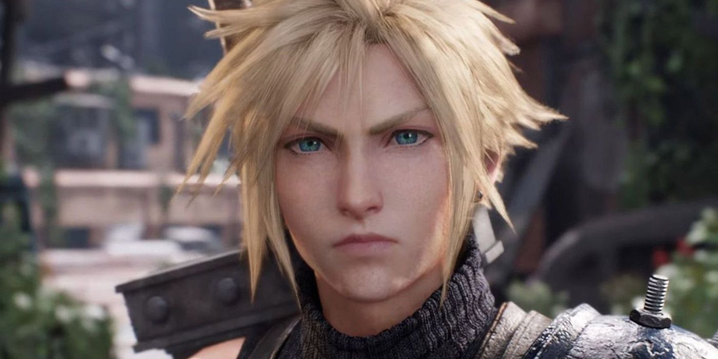A portrait of Cloud Strife from Final Fantasy VII