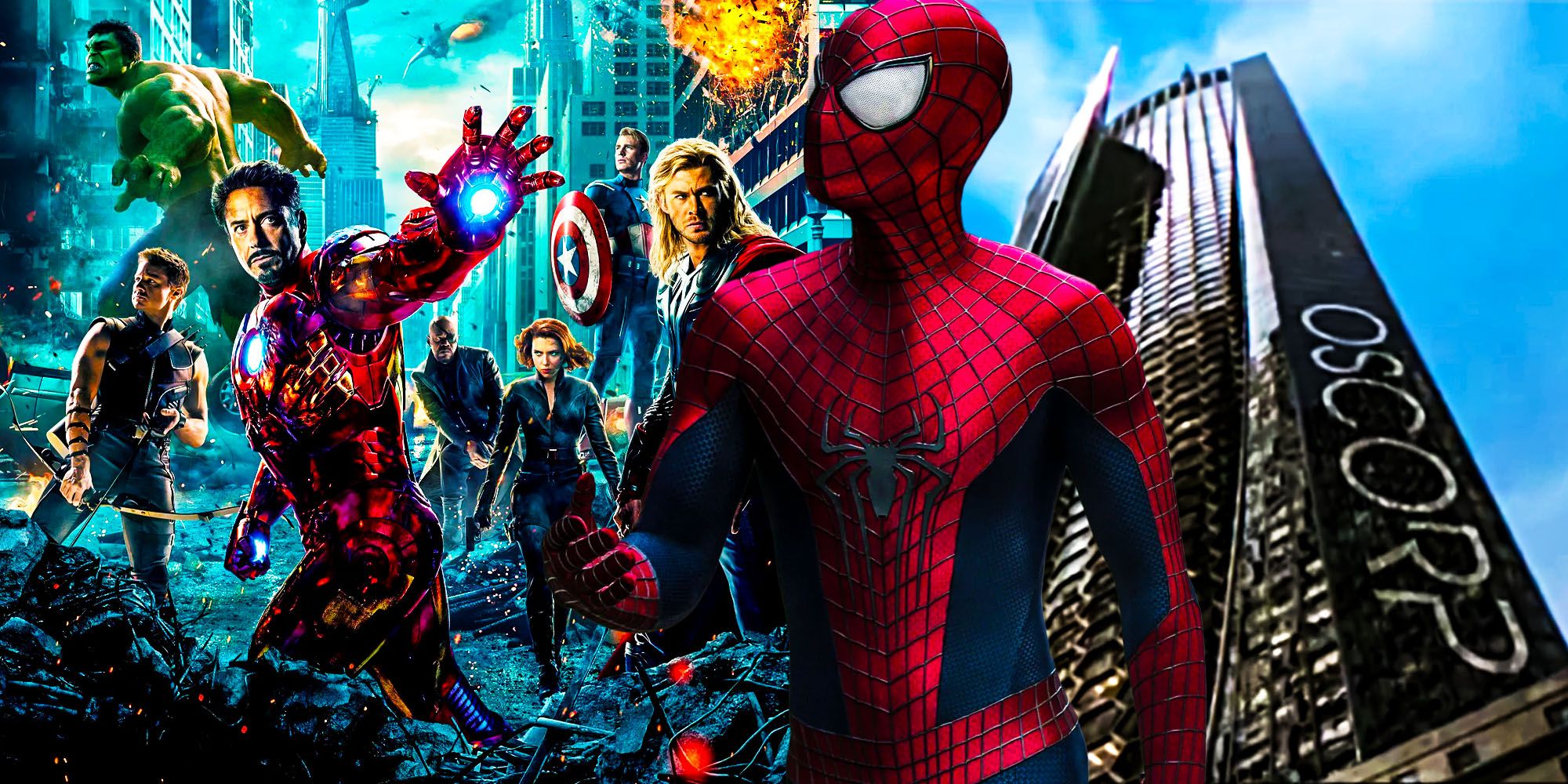 Andrew Garfield the amazing spiderman almost made MCU canon the avengers oscorp