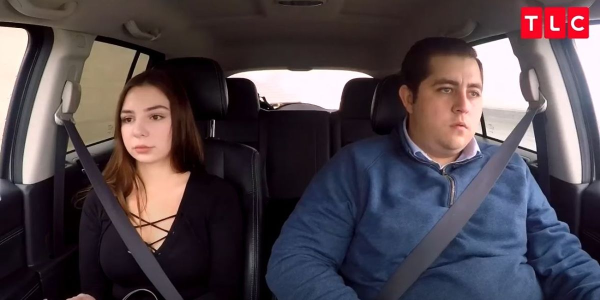 Anfisa and Jorge arguing over directions on TLC's 90 Day Fiance.