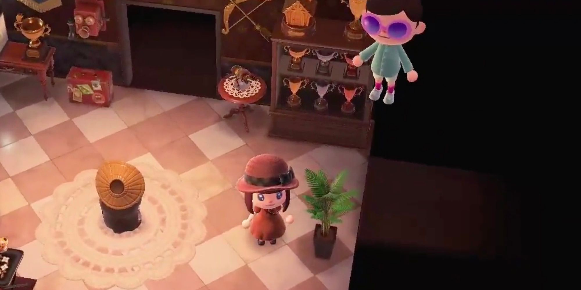 Animal Crossing New Horizons Player Suddenly Floats Into The Ceiling