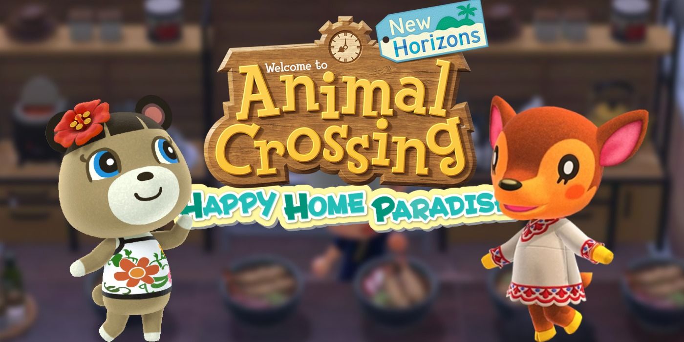Animal Crossing Happy Home Paradise Shops