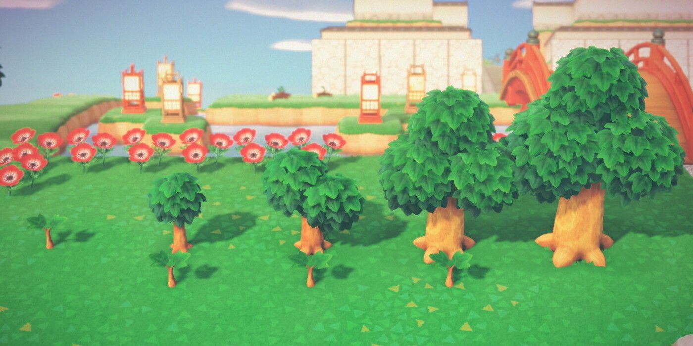 Animal Crossing New Horizons Stunted Trees