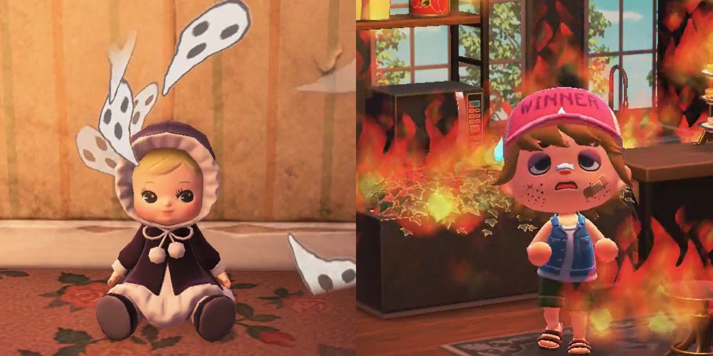 Animal Crossing Polish Effect Animated Fires &amp; Ghosts