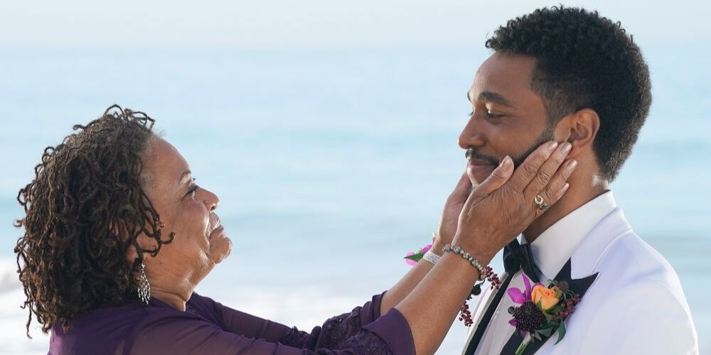 Winston&rsquo;s grandmother Antoinette congratulates him on his wedding in Grey&rsquo;s Anatomy