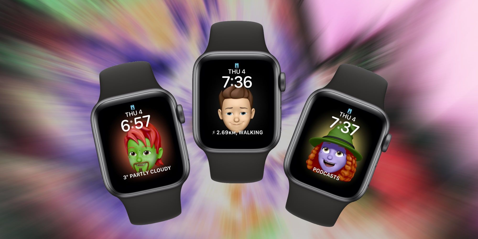 Apple Watch Memoji Watch Faces
