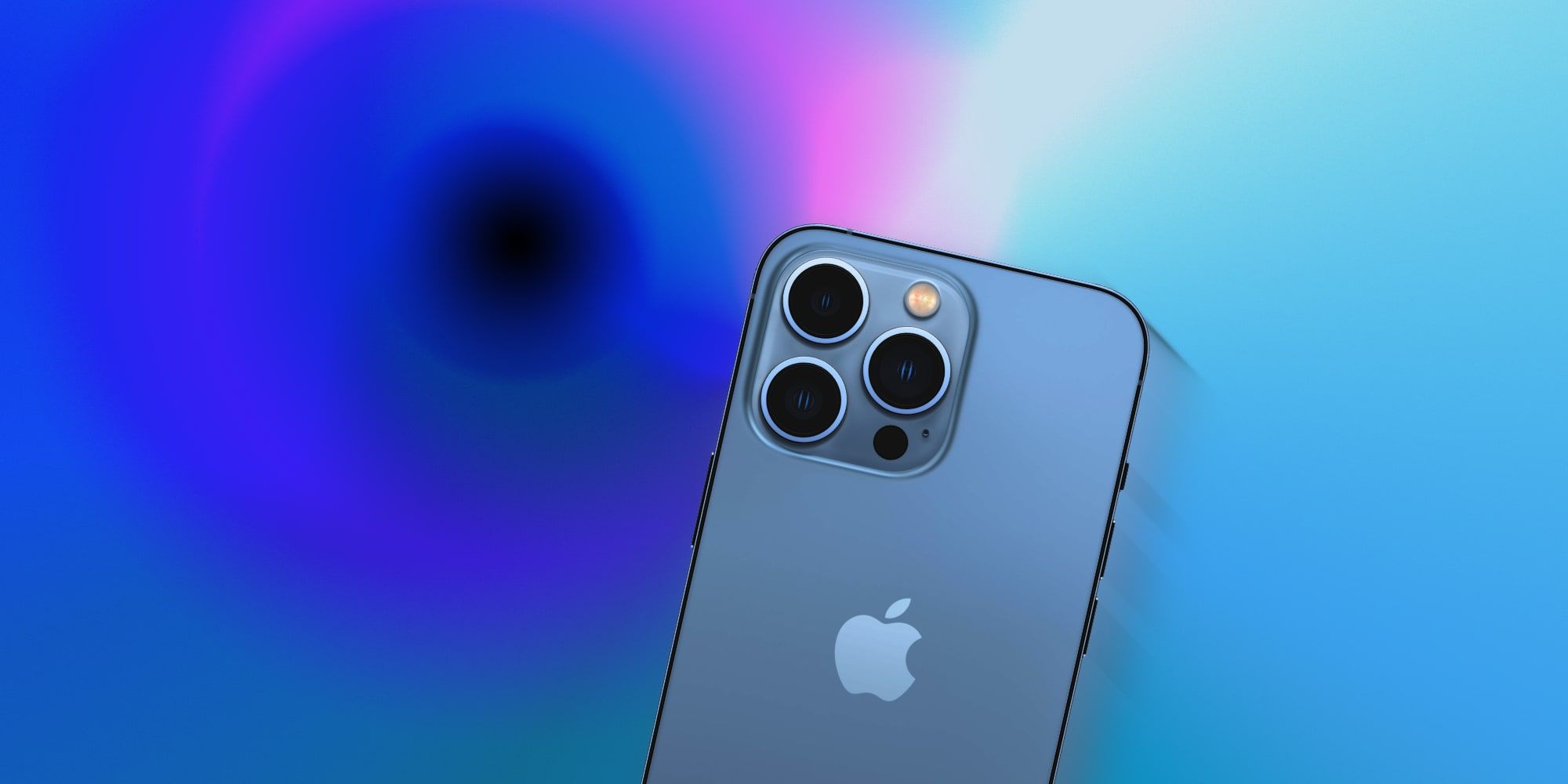 Apple iPhone 13 Pro Falling Into Black Hole Time Rift Future