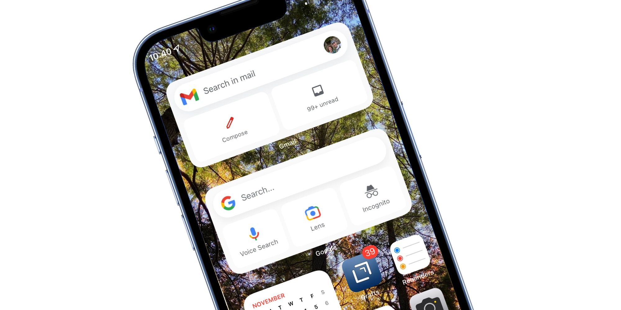 Apple iPhone Pencarian Google Dan Widget Gmail 2020