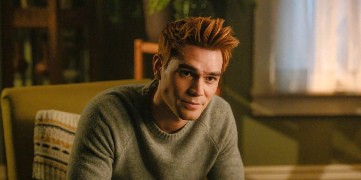 Archie smiles in Riverdale.