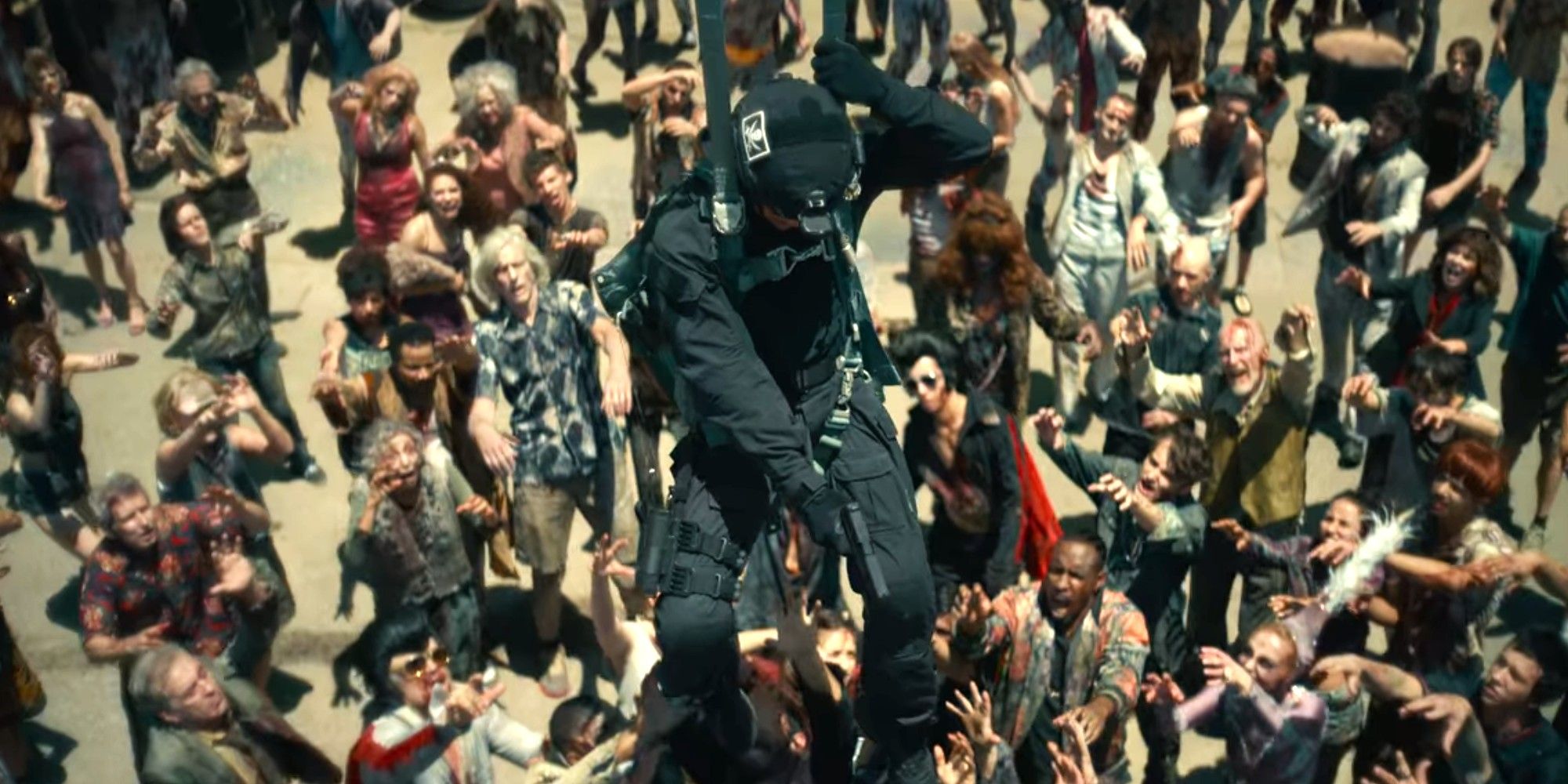 Army of the Dead Paratroopers Opening Sequence