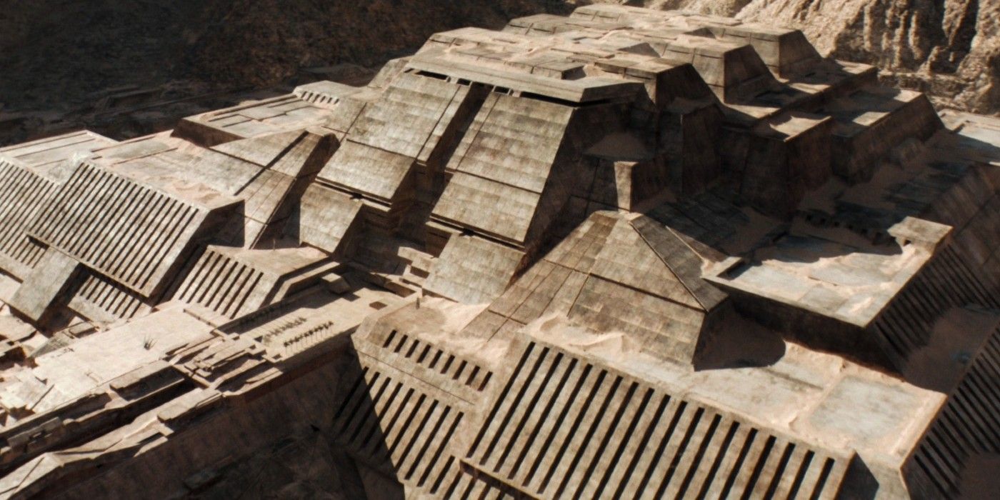 The City of Arrakeen on Arrakis in Dune