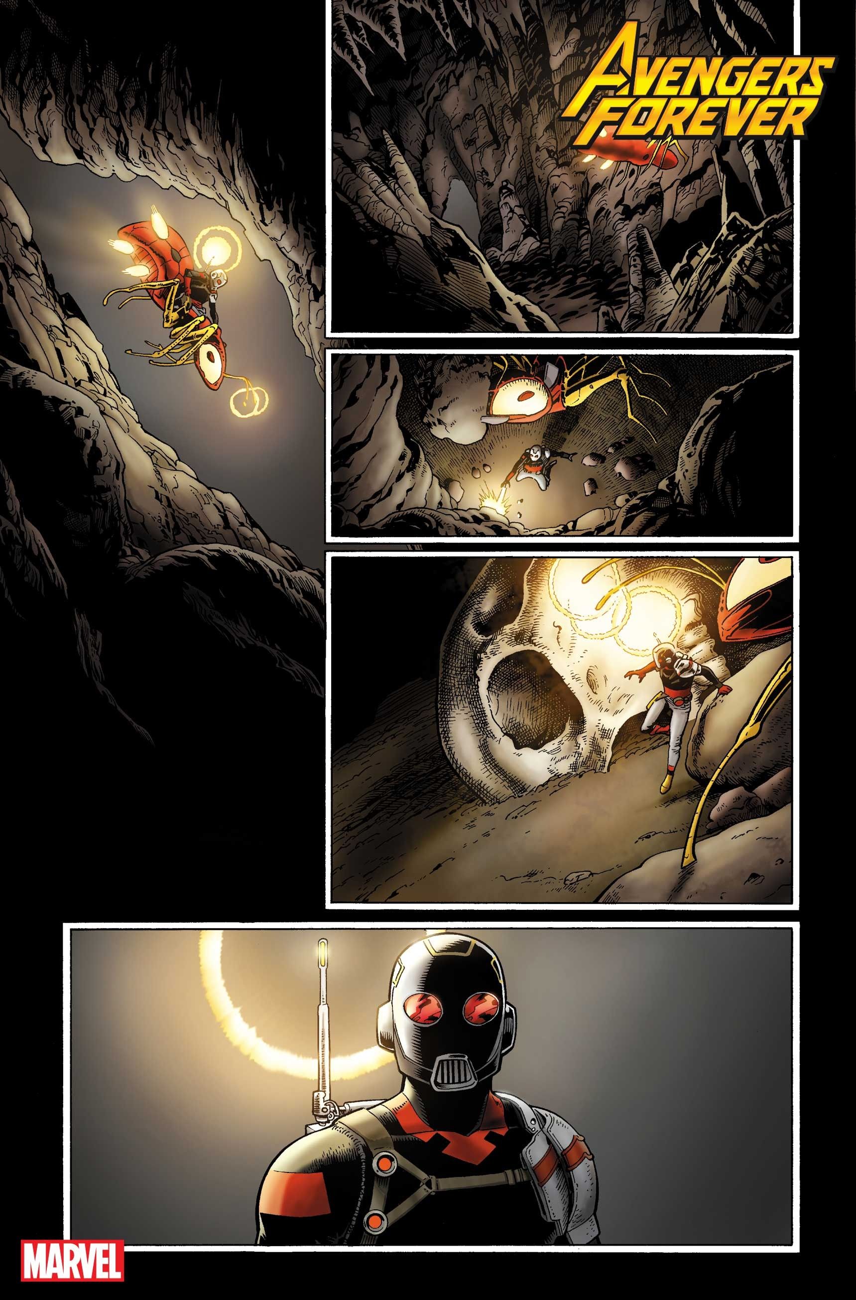 Avengers Forever preview page 1 Ant-Man Tony Stark