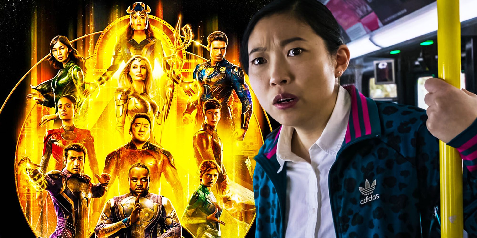 Awkwafina katy Shang chi and the legend of the ten rings Eternals