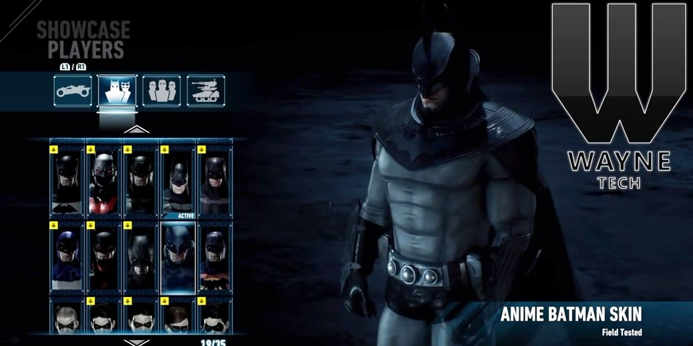 Batman Arkham Knight Anime Suit