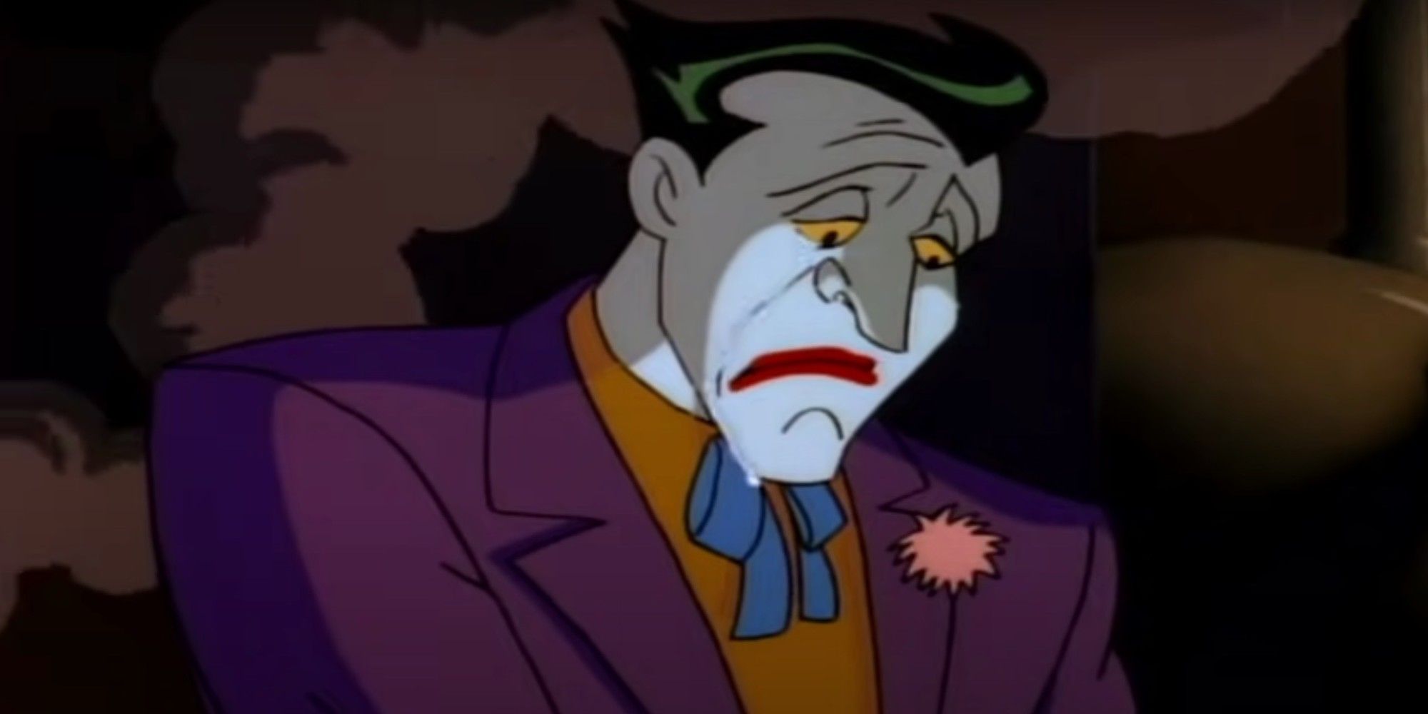 Batman: TAS: Joker Upset Over Batman's Death