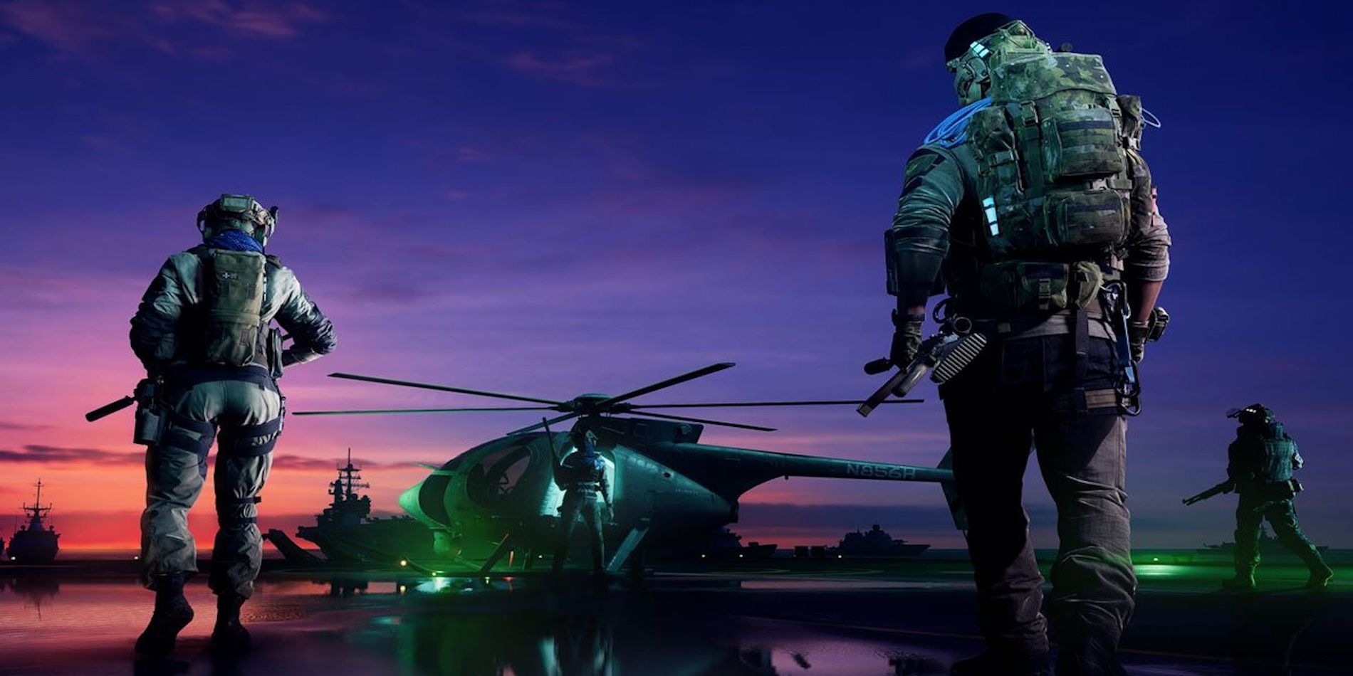 Battlefield 2042 Hazard Zone Helicopter Team