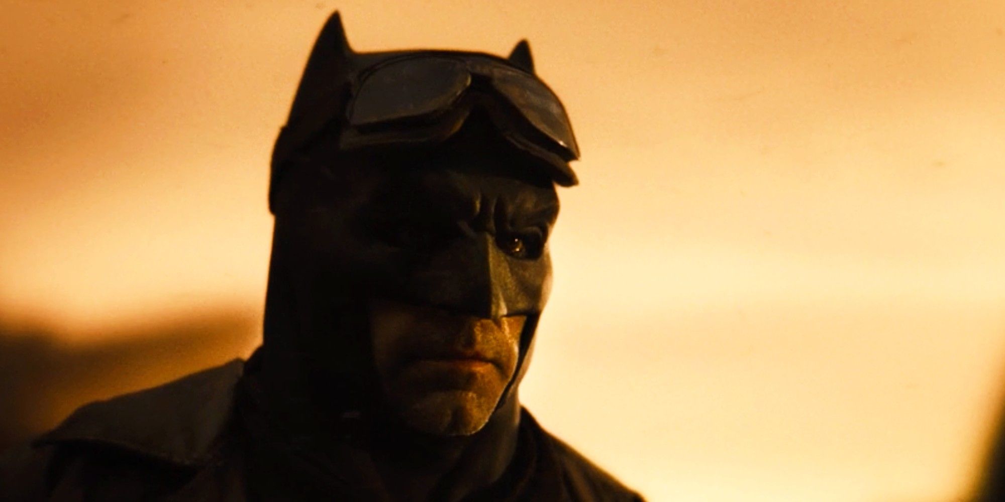Batman in his batsuit in Justice league