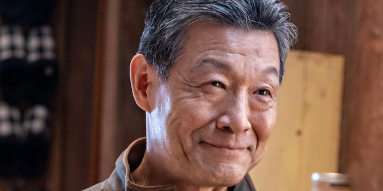 Bob Lin smiles in Love Hard