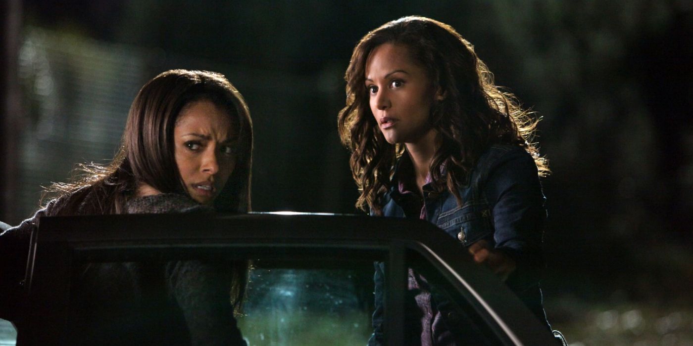 Bonnie and Abby in The Vampire Diaries