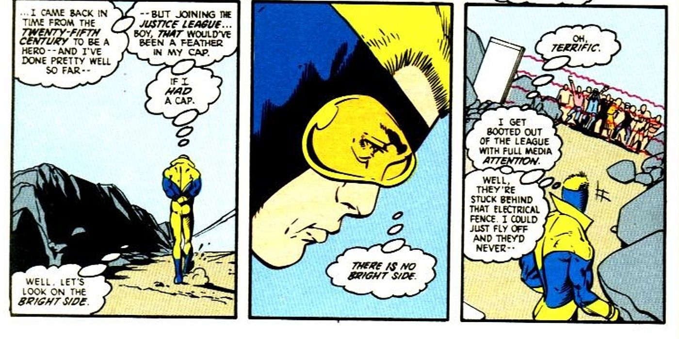 Booster Gold Justice League International Header