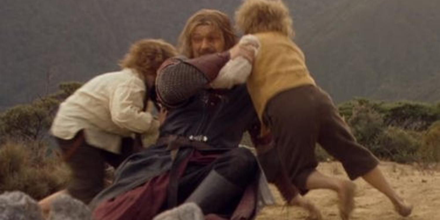 <b>Boromir</b>, Merry, And <b>Pippin</b>.