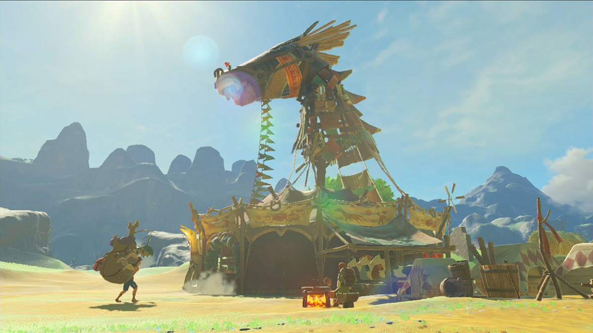 Dueling Peaks Stable in Breath of the Wild