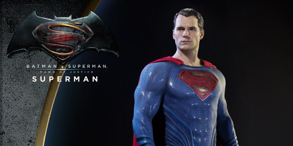 A Superman statue