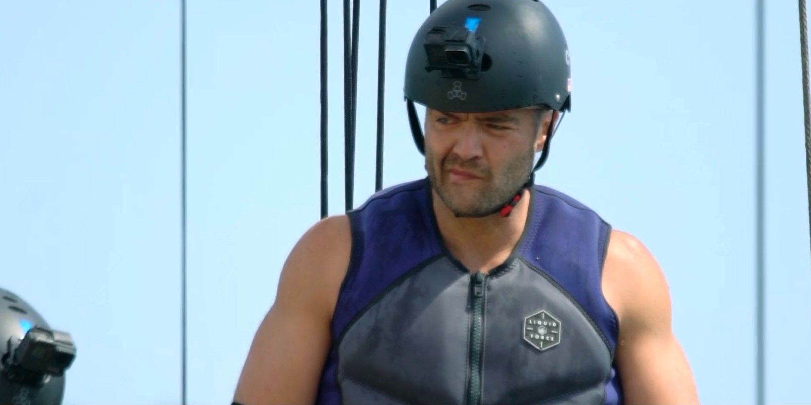 CT Tamburello competing on The Challenge