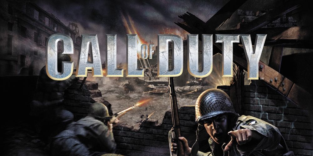 Title card for the first entry in Call of Duty